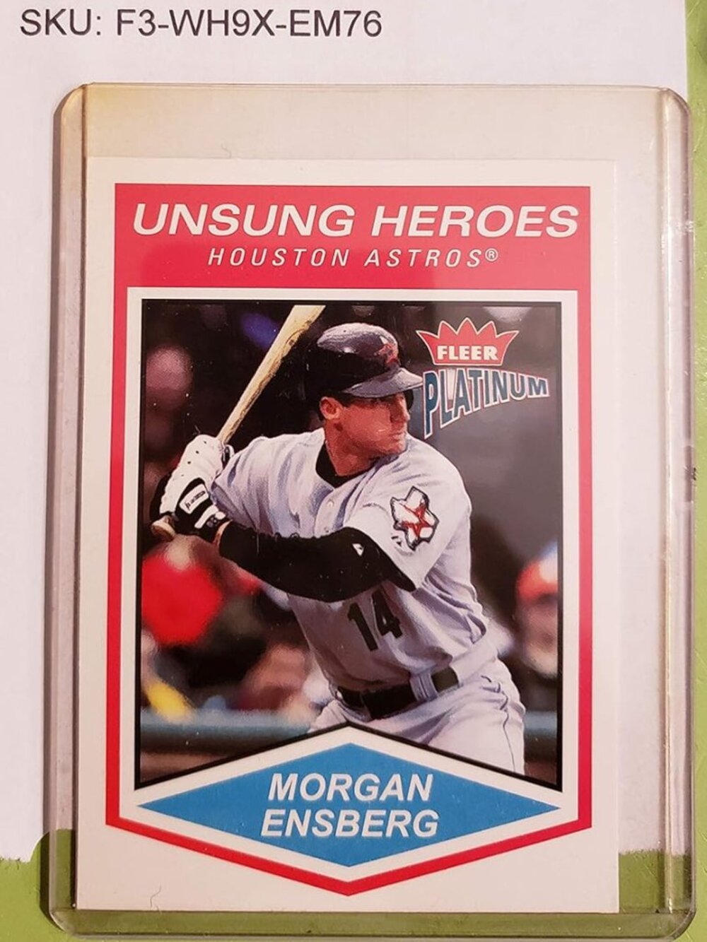 2004 Fleer Skybox International® MORGAN ENSBERG, Houston Astros™ Fleer Platinum